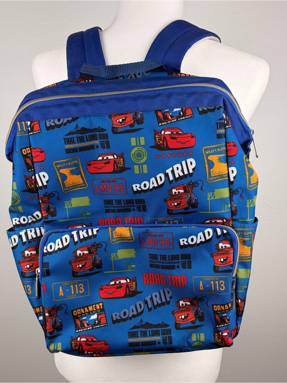 Cars Kids Backpack Japan Clasp Theme Parks L031